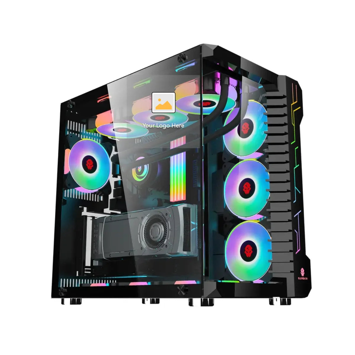 DIY Desktop PC Core I5 E5-2650 Cpu GTX 950 with 16G RAM 256G SSD Gaming PC Desktop Computer Pc Gamer All in One Pc