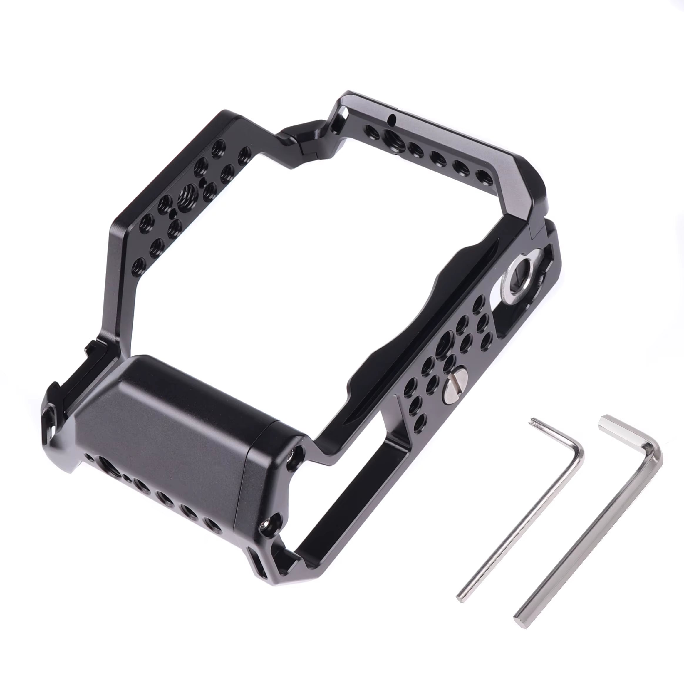 Camera Cage Aluminum DSLR Camera Cage Kit Support for Fuji XT4 Camera Cage Photography Camera Cage Camera Accessories