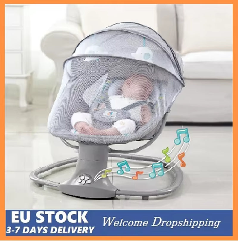 Baby Bed Baby Cradles Infant Crib Baby Seats Baby Swing Electric Baby Bed Baby Accessories Baby Swing Electric Electric Baby Rocking Chair Moises for Babies Cribs Baby Swing Electric Portable Crib Multifunctional Baby Crib