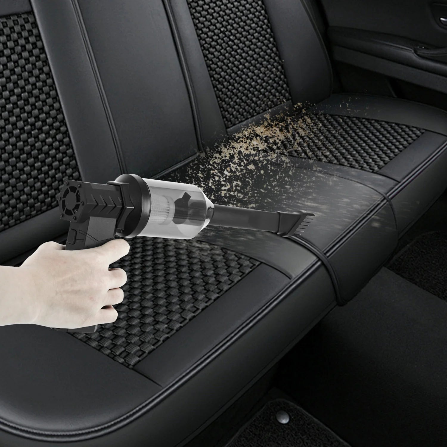 Favourlight 120000 RPM Rechargeable Bladeless Outdoor Portable Blower 4-Speed USB-C Rechargeable 1m Drop-Proof Strong Wind