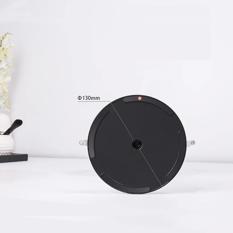 8 inch Bedroom or Bathroom table Lifting Makeup Mirror, 3X 5X 10X Magnifying Double Mirror with LED Light Rotate 360 degrees Mir