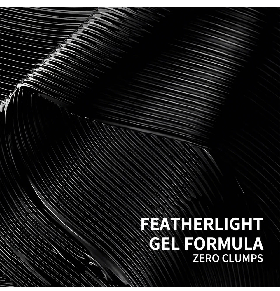 Lakerain Lengthening Volumizing Mascara Fan Shaped Makeup Effect Long Lasting  Clump-Free Lashes Suitable for All Skin Tones