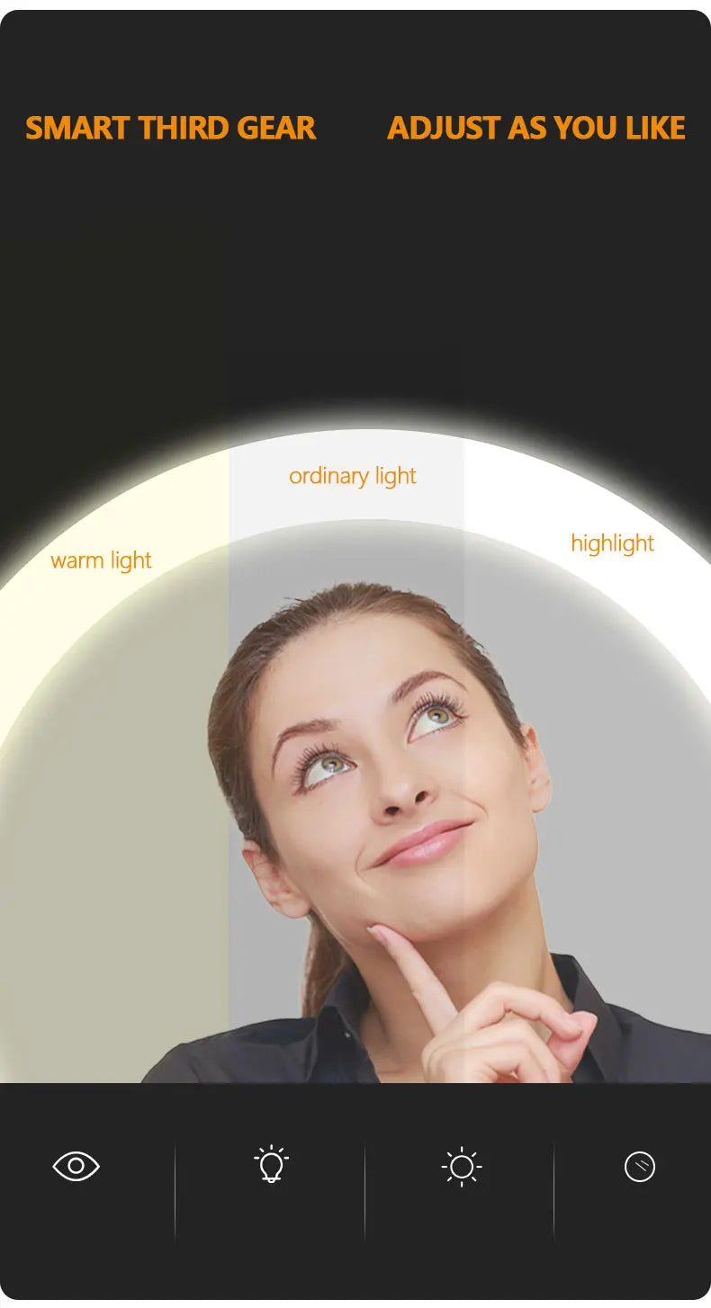 Modern minimalist bedroom slate dressing table storage cabinet integrated LED mirror makeup table stool combination