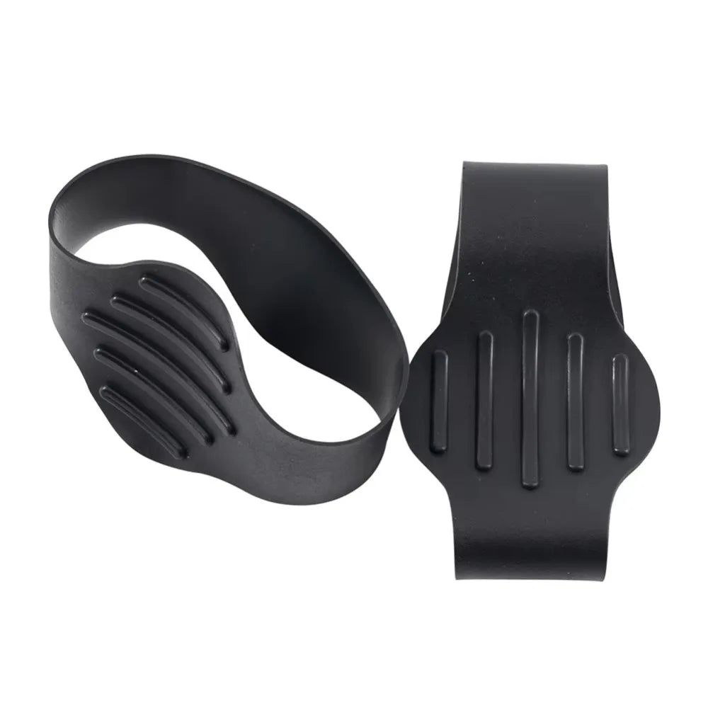 Silicone Soccer Lace Bands High Grip Design Football Training Cleat Lace Cover Elastic Anti-slip Shoelaces Covers