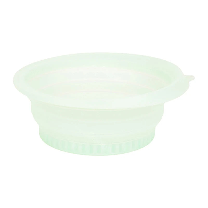 1 Pcs Large Foldable Silicone Bowl For Face Ice Bath Home Skincare Portable Dipping Bowl Women Girls