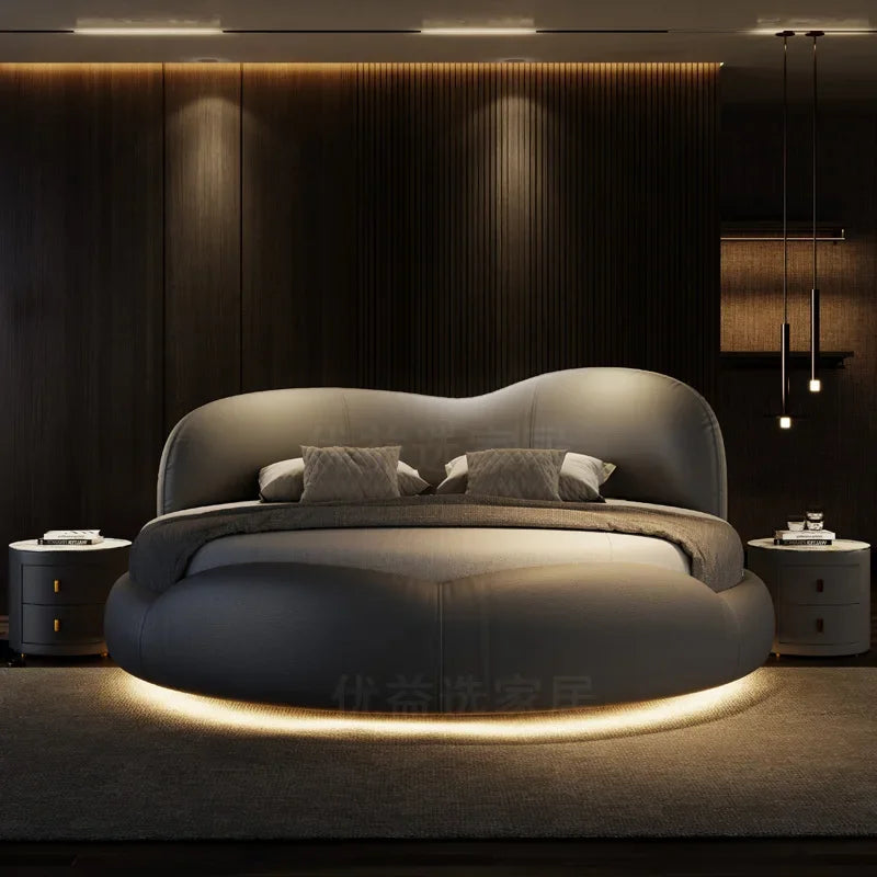 Girls Design Bed Double Luxury Children Bedroom Frame Simple Bed European Tatami Beauty Nordic Wooden Beliche Outdoor Furniture