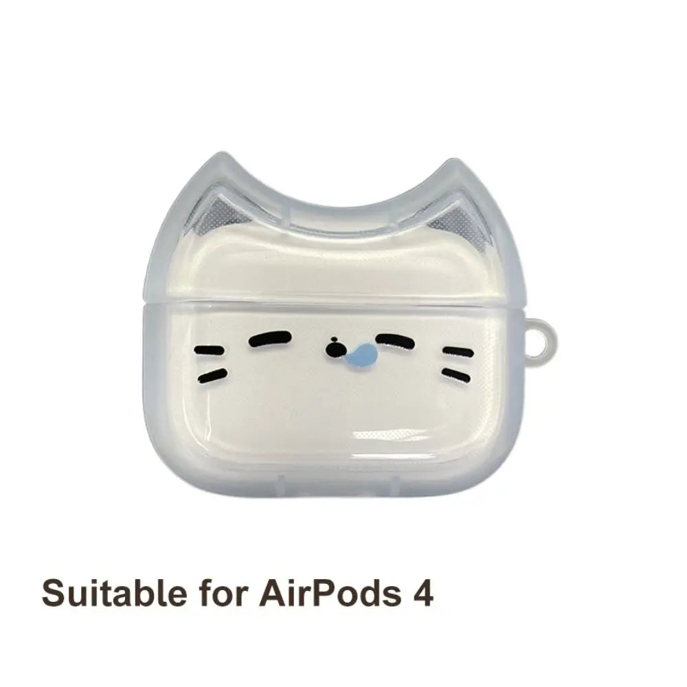 New Cartoon Anti-Fall Earphone Case for AirPods 1/2/3/4/pro/pro2/3  Tassels Dustproof Shockproof Silicone Earbuds Protective Box