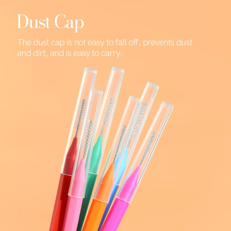 Songlashes  Eyebrow Brush Bulk Colorful Eyebrow Brush Durable High Quality Soft Comfortable no technique and skills required