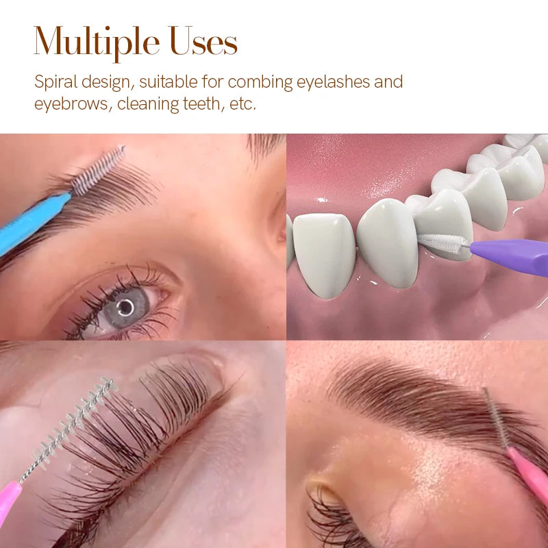 Songlashes  Eyebrow Brush Bulk Colorful Eyebrow Brush Durable High Quality Soft Comfortable no technique and skills required