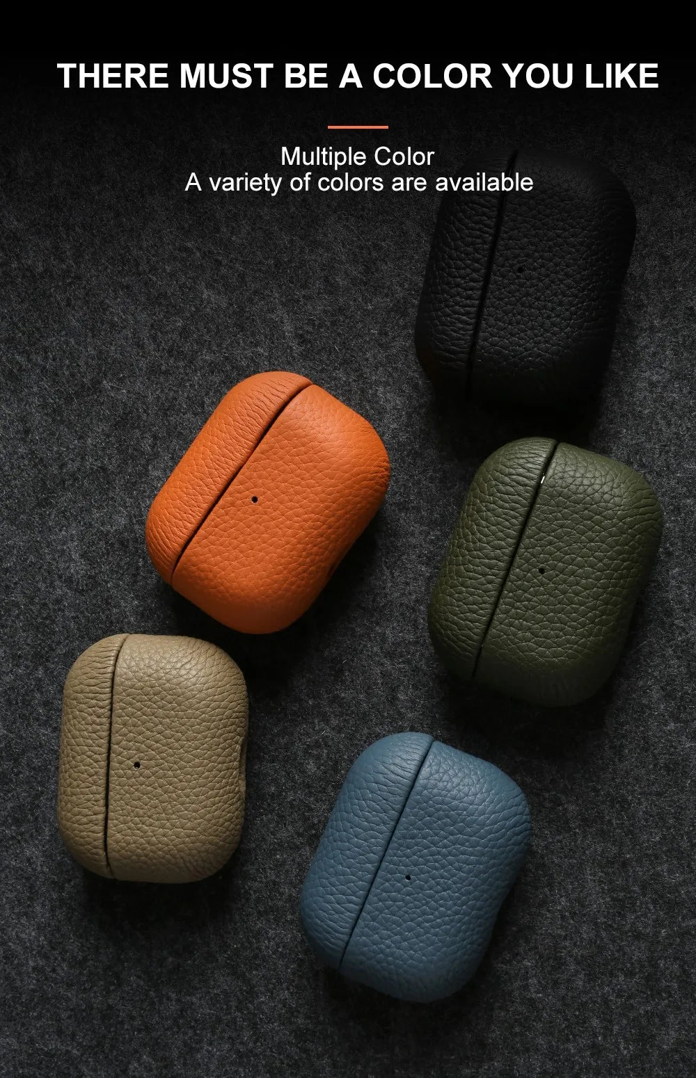 Genuine Leather Case For Airpods Pro 2 Cases Airpods 2 3 Bag Luxury Handmade Wireless Bluetooth Earphone Box Protective shell