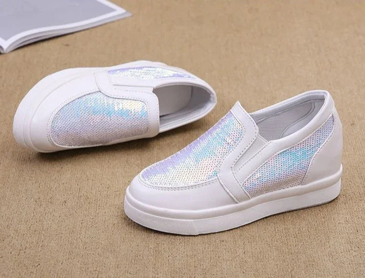 Spring Autumn Slip On Shoes for Women Y2k Fashion Trends 2025 Comfortable and Elegant Korean Original Offer New Woman Footwear