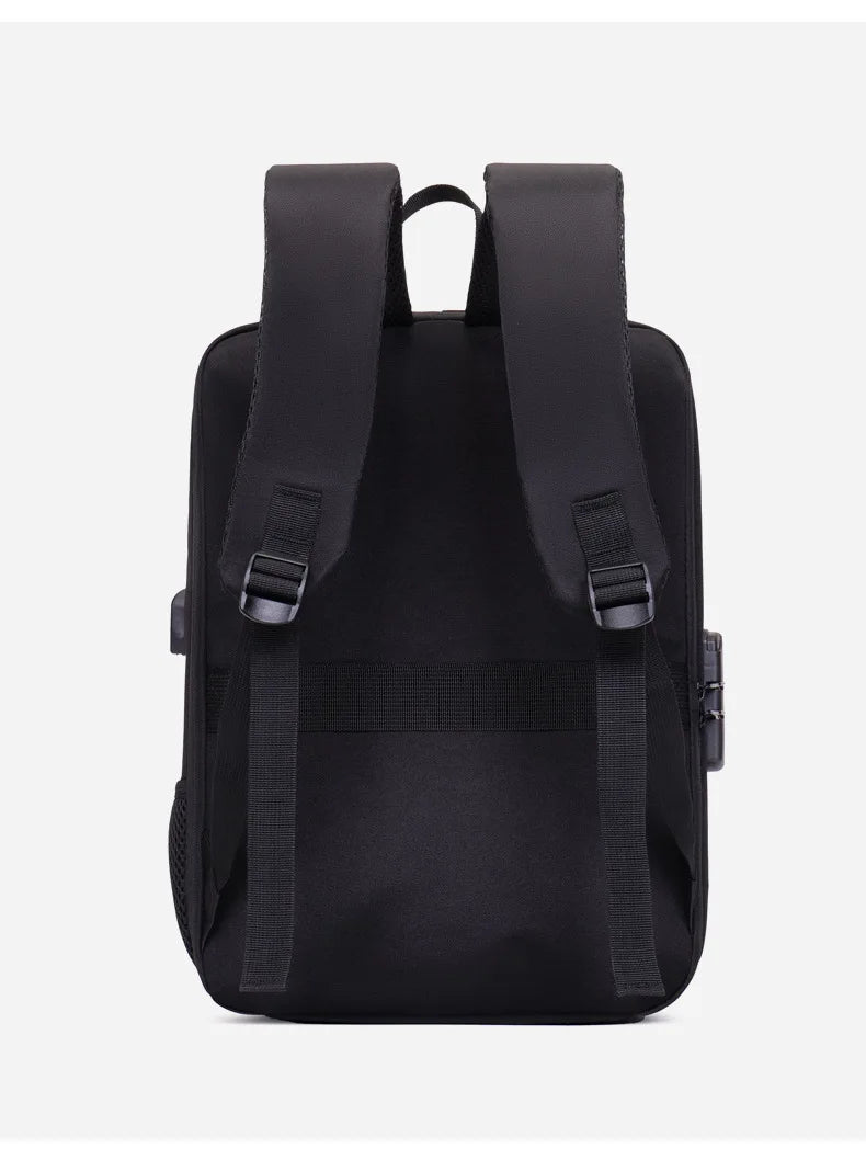 USB Hard Shell Computer Backpack Men's Fashionable Senior high school College Student Schoolbag Large Capacity Business Backpack