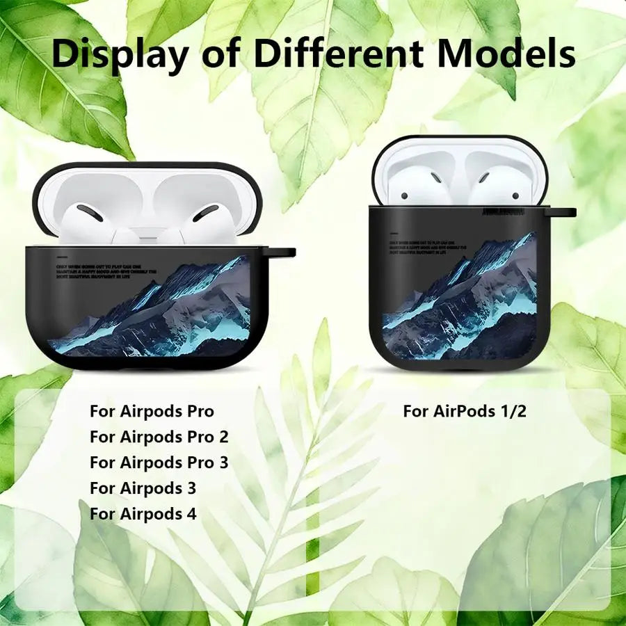 Earphone Cases Cover Case For Airpods 4 Pro2 Pro3 2 Pro 1 3 Beautiful Life Travel