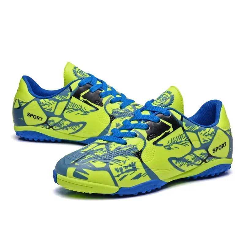 New Men Kids Soccer Shoes Cleats Ultralight Non-Slip Grass Adult Professional Football Boots Boys Training Shoes Drop Shipping