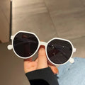 Sunglasses for Women Geometry Shape Frame Fashion Glasses Vintage Big Sunshades Shades Очки Солнечные Женские Очки 선글라스