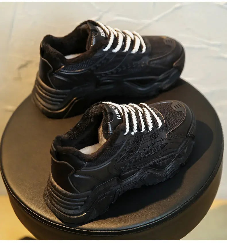 Sports Shoes for Women Athletic Round Toe High on Platform Woman Footwear Sneakers Sale Designer Luxury Offers Vulcanized Shoe H