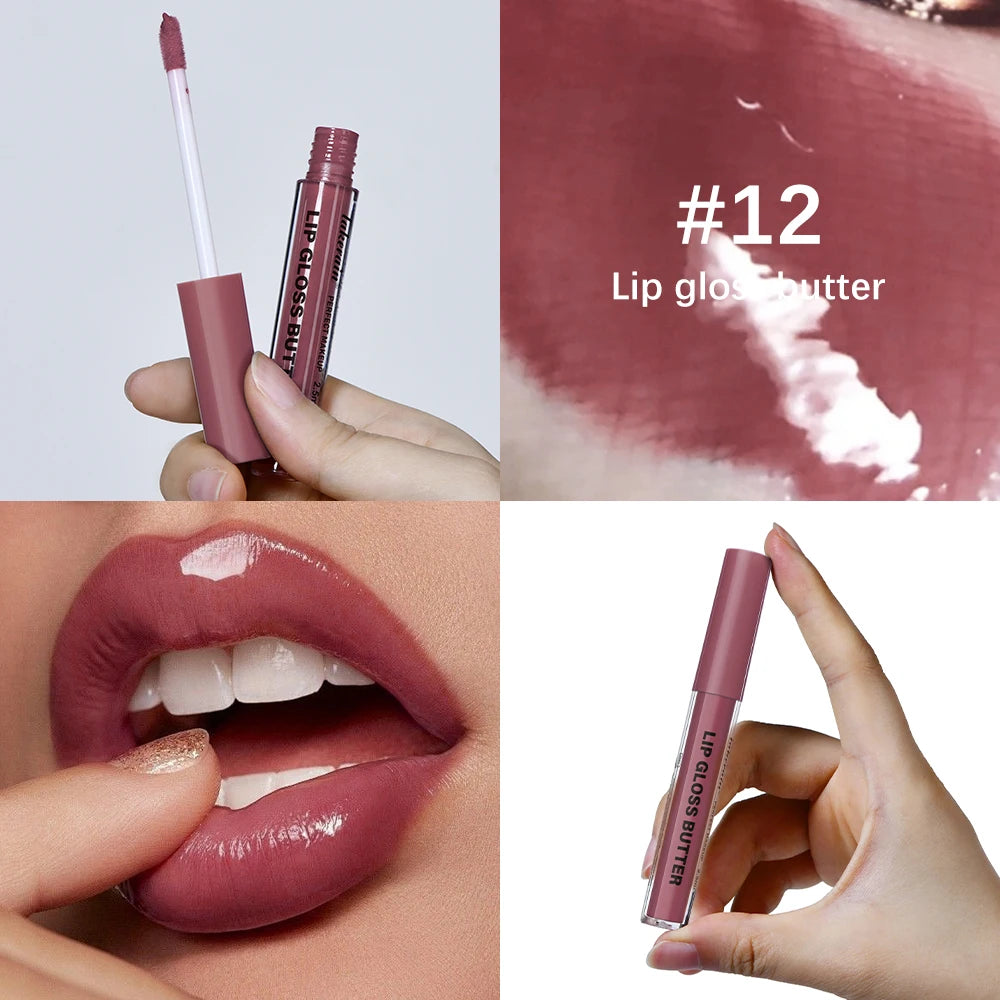 Lip Plumping Gloss Lip Glosses Moisturizing Lubricating Various Colors Bright Lip Tint Long Lasting Lipgloss Cosmetics