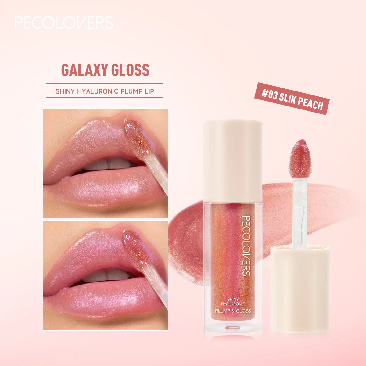 High Shine Lip Gloss,Moisturizing,Long-Lasting  Lip Glaze,Lightweight,Shimmer Lip Gloss,Perfect for Party Makeup