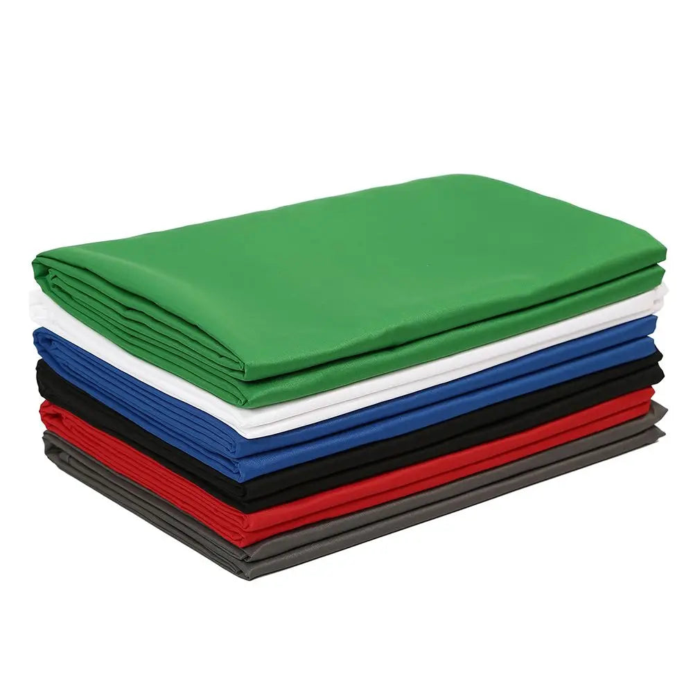 Photography Background Backdrop Cloth Smooth Green White Black Pure Cotton Chromakey Screen Photo Studio Live Streaming