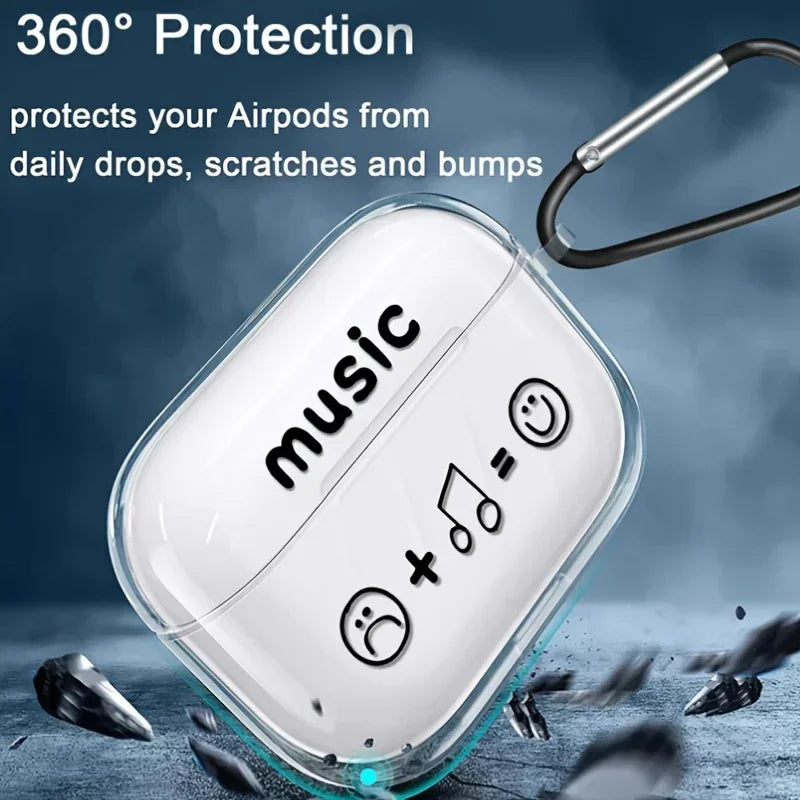 Music Player Protective Case for Wireless Headset for Airpods 1/2 Case Airpods3 Airpods Pro Generation Tpu Case Gift