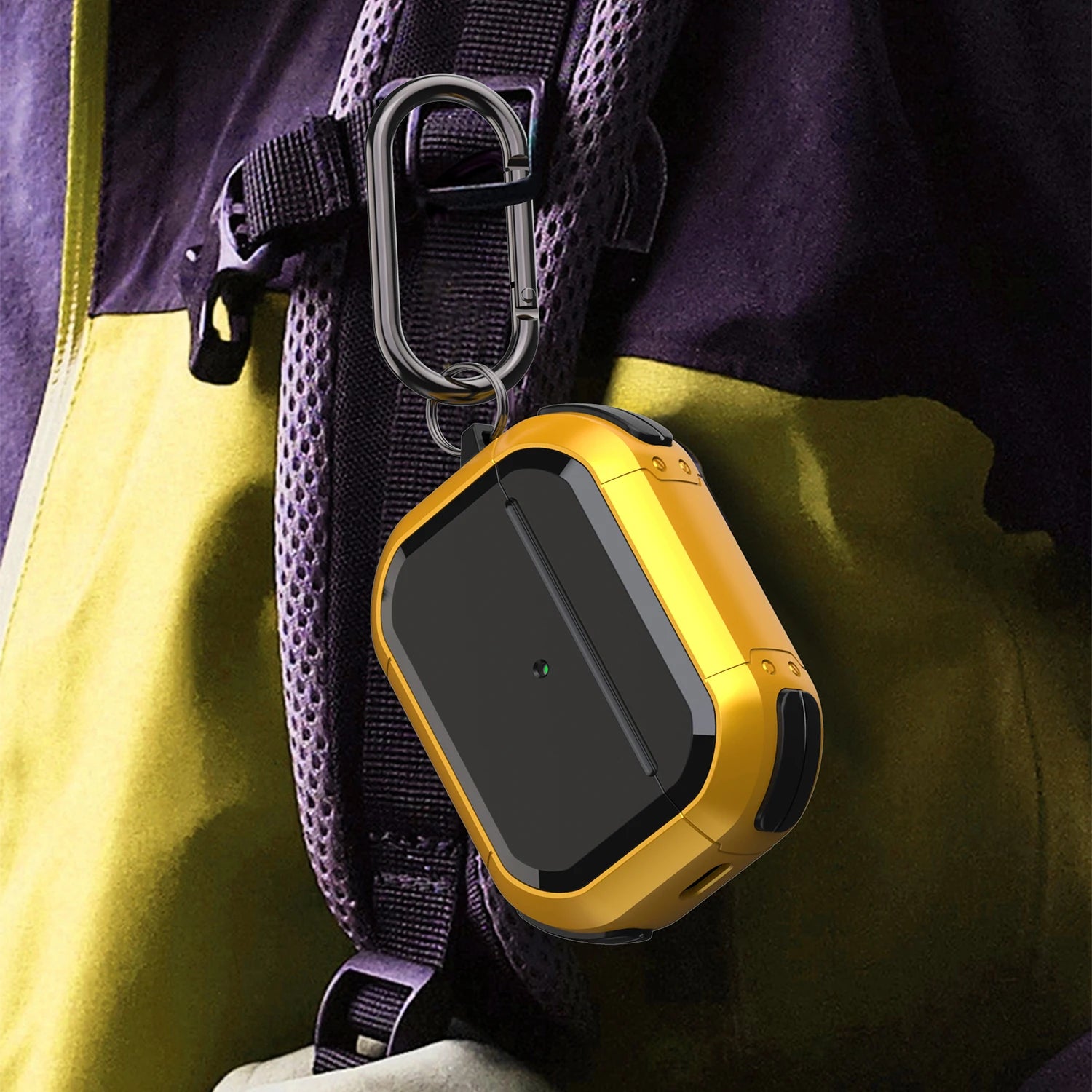 Armor protective case suitable for Airpods 4 3rd 2Pro 3 2/1 shockproof protective cover supporting wireless charging