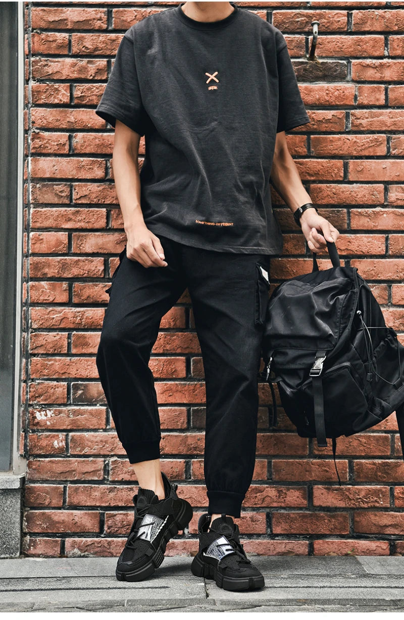 Men's Shoes For Enlightenment In Autumn New Breathable Super Hot Couple Shoes For Men's Korean Style Color-Blocking Personality