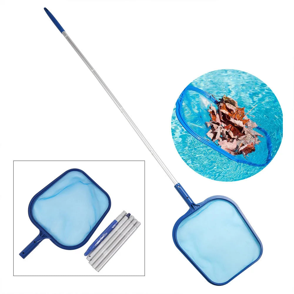 Pool Cleaning Net Skimmer Net Swimming Pool Cleaning Leaf Skimmer Mesh Frame Net Professional Cleaning Accessories for Pool
