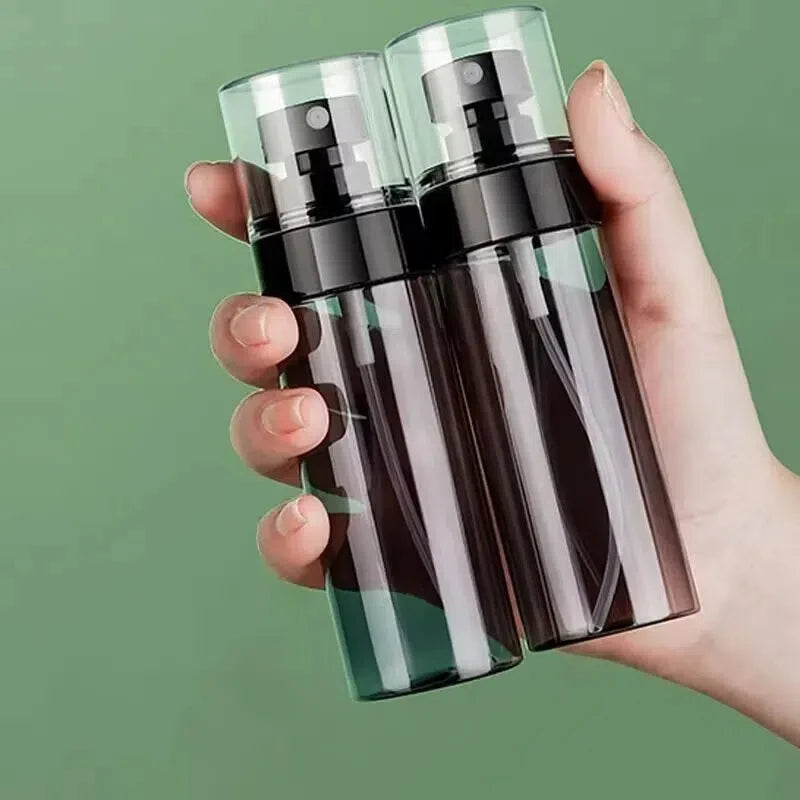 30/60/80/100/120ml Alcohol Sterilised Spray Bottle Cosmetics Toner Dispenser Bottle On-the-go Spray Empty Bottle Portable Travel