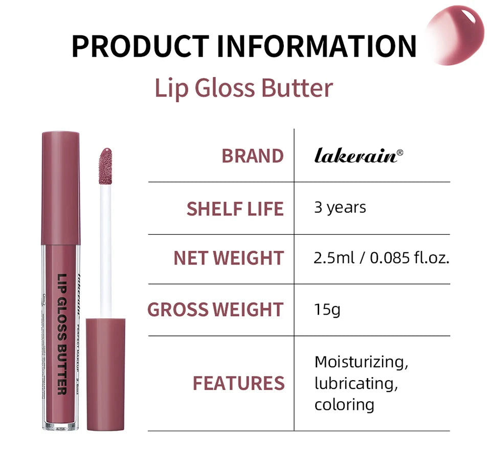 Lip Plumping Gloss Lip Glosses Moisturizing Lubricating Various Colors Bright Lip Tint Long Lasting Lipgloss Cosmetics