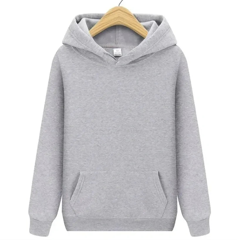 2025 new autumn hoodie fashion  color hooded loose sports sweater large comfortable casual couple pullover comfortable sweater