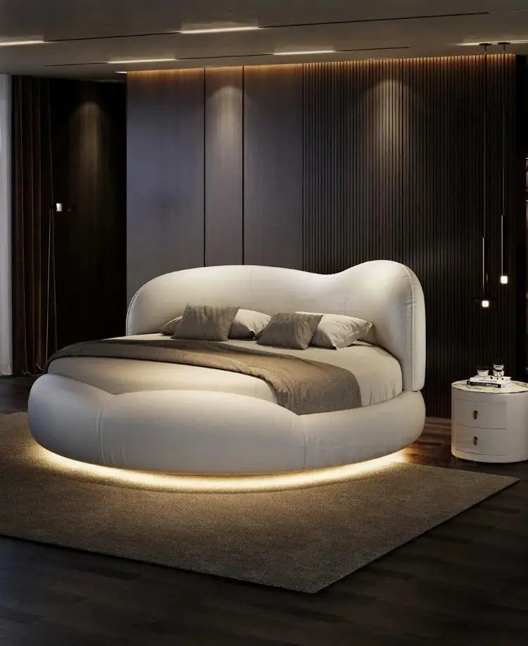 Girls Design Bed Double Luxury Children Bedroom Frame Simple Bed European Tatami Beauty Nordic Wooden Beliche Outdoor Furniture