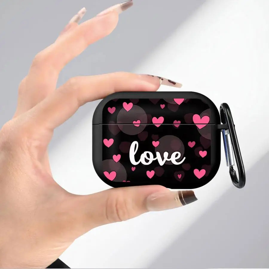 Earphone Cases Cover Case For Airpods 1 Pro3 2 3 Pro2 4 Pro Color Heart Love