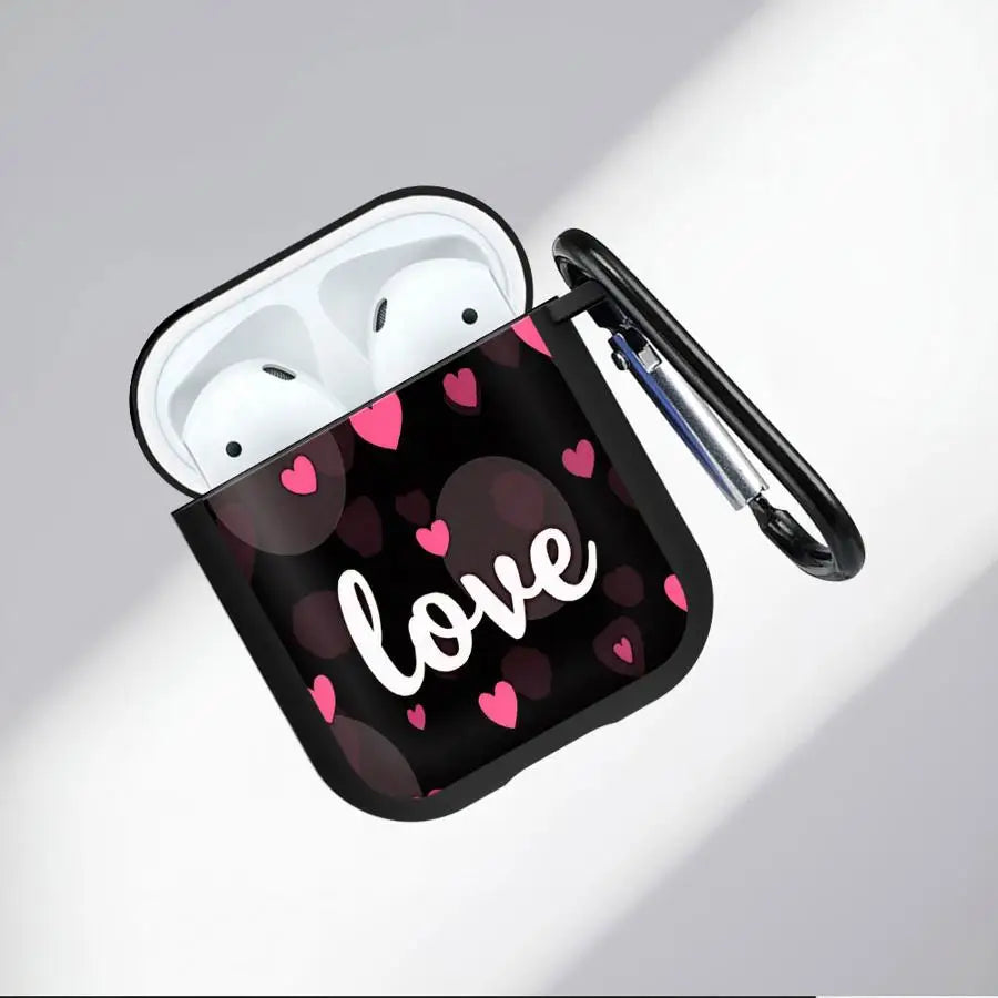 Earphone Cases Cover Case For Airpods 1 Pro3 2 3 Pro2 4 Pro Color Heart Love