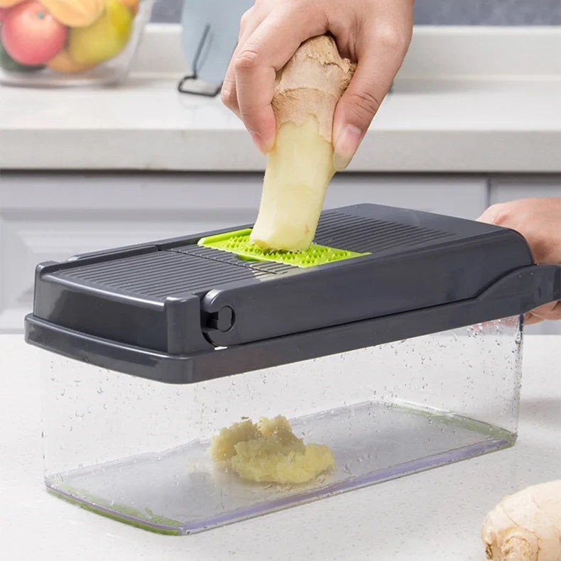 Kitchen artifact, vegetable cutting artifact, multifunctional slicer, slicer, slicer, kitchen utensil