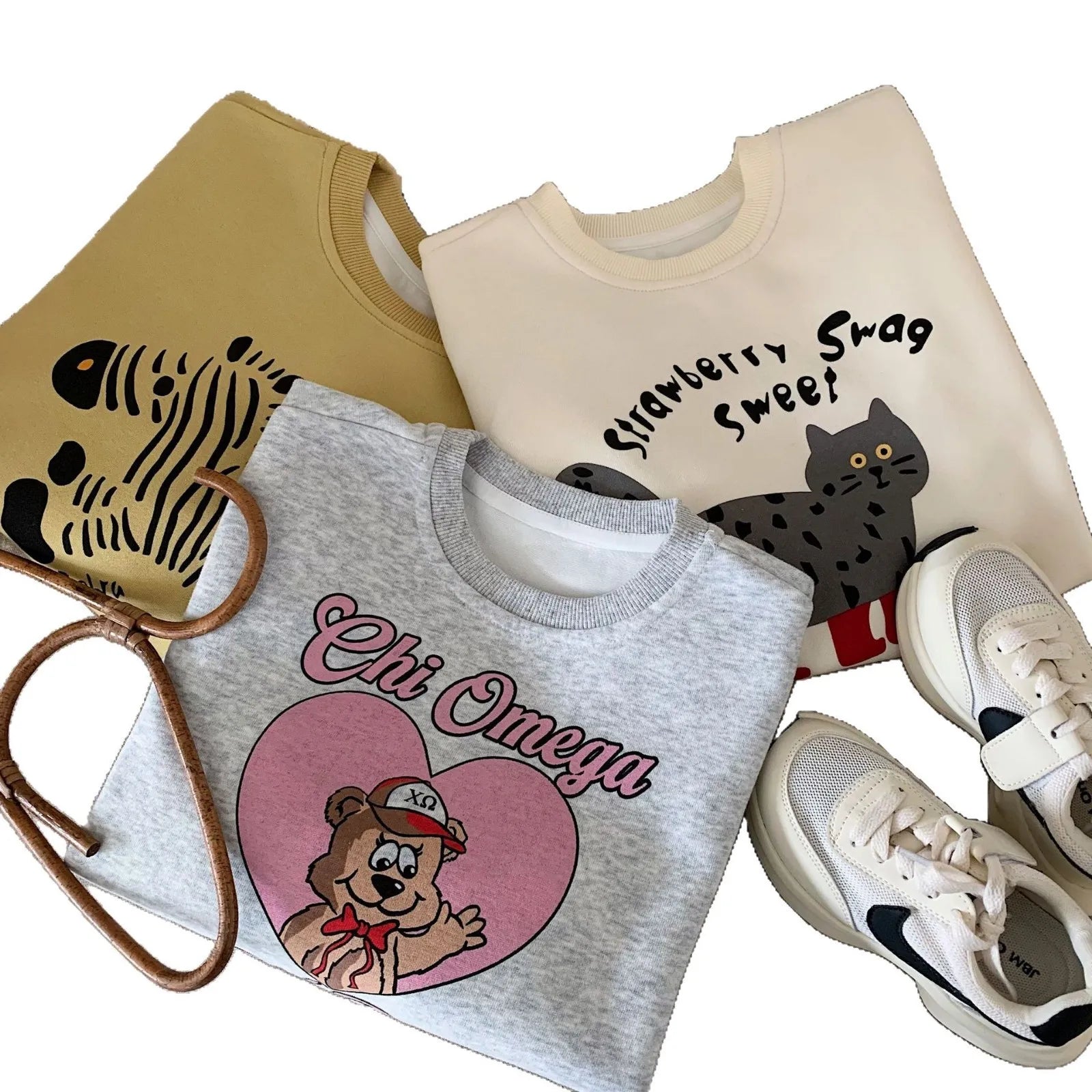 Children s Sweatshirt 2025 Autumn New Boys Cartoon Print Pullover Cute And Versatile Top