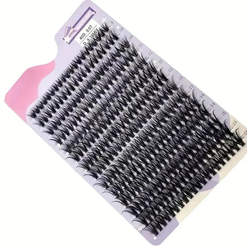 14 line mixed length, reusable DIY false eyelashes, suitable for beginners, with a natural to dramatic style