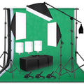 Photography Lighting Kit Umbrella Photo Background Photobooth Backdrops Softbox Light Stand Portable Soft BoxFor Photo Studio