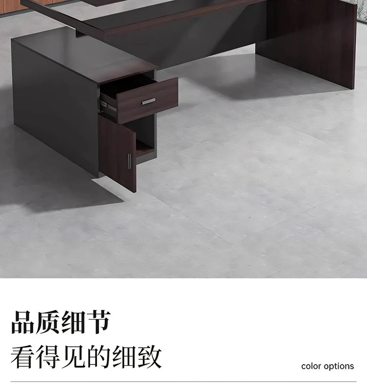 Cabinet Aesthetic Modern Desk Black Unique Gaming Computer Office Desk Design Writing Biurka Komputerowe Home Accessories