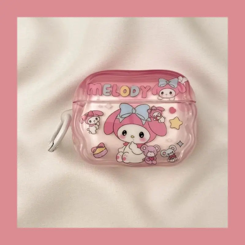 Cute Cartoon Case for AirPods 4 Protective Case for AirPods Pro2 Pro3 Pro 3 2 1 Headphone Case with Keychain