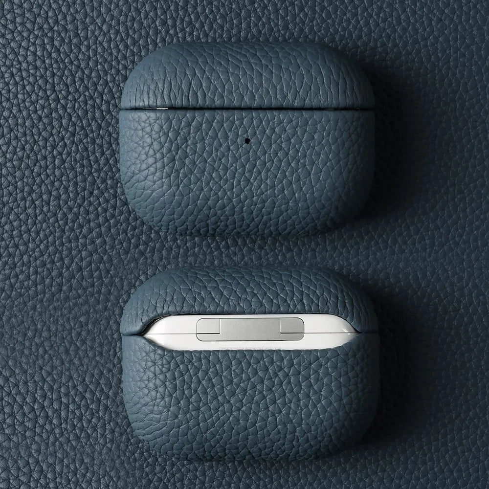 Genuine Leather Case For Airpods Pro 2 Cases Airpods 2 3 Bag Luxury Handmade Wireless Bluetooth Earphone Box Protective shell