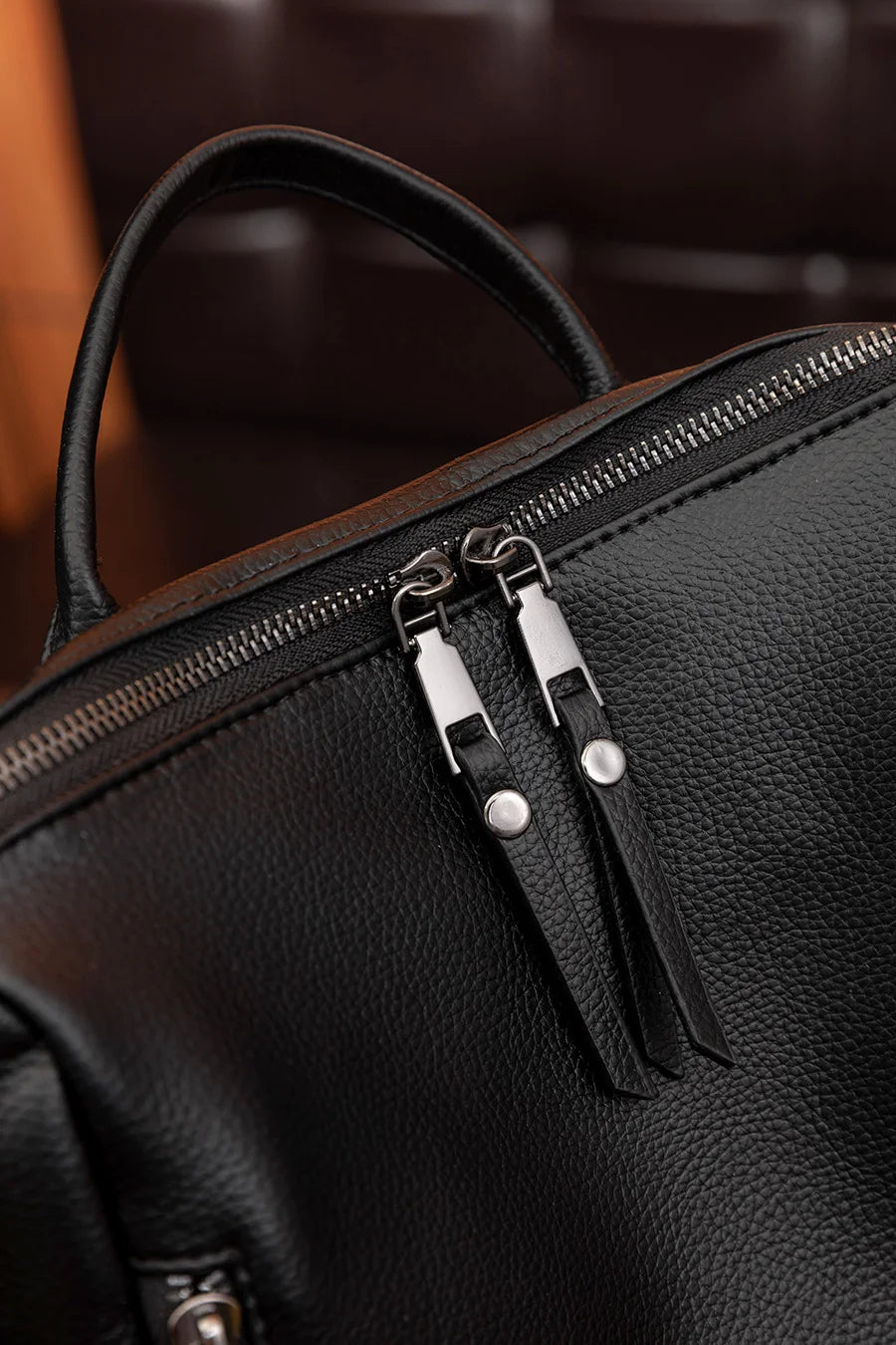 Genuine Leather Brand Backpack For Women 2023 New Fashion Travel Bagpack High Quality School Bags Casual Lides Shoulder Bag Sac