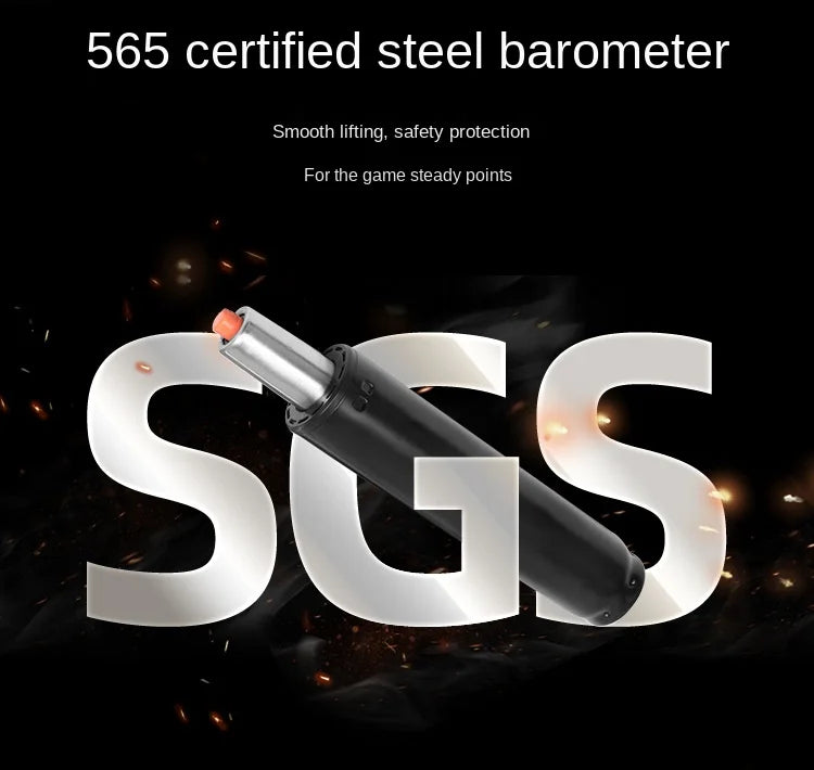 Gaming Chair For Video Game Or Office With Lumbar And Cervical Cushion Ergonomic Adjustable In Height And Reclining  Adjustable