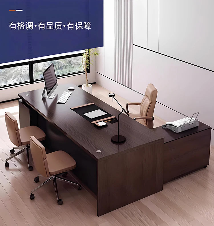 Cabinet Aesthetic Modern Desk Black Unique Gaming Computer Office Desk Design Writing Biurka Komputerowe Home Accessories