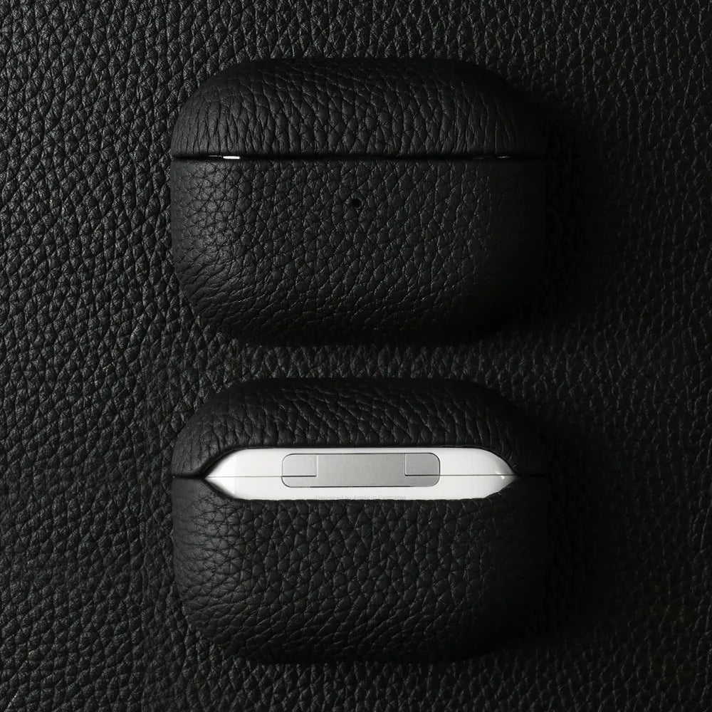 Genuine Leather Case For Airpods Pro 2 Cases Airpods 2 3 Bag Luxury Handmade Wireless Bluetooth Earphone Box Protective shell