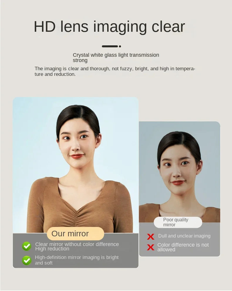 Full body mirror Internet celebrity special-shaped mirror home floor mirror bedroom wall-mounted dressing mirror fitting mirror