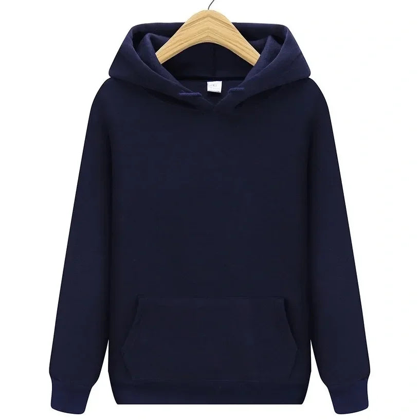2025 new autumn hoodie fashion  color hooded loose sports sweater large comfortable casual couple pullover comfortable sweater