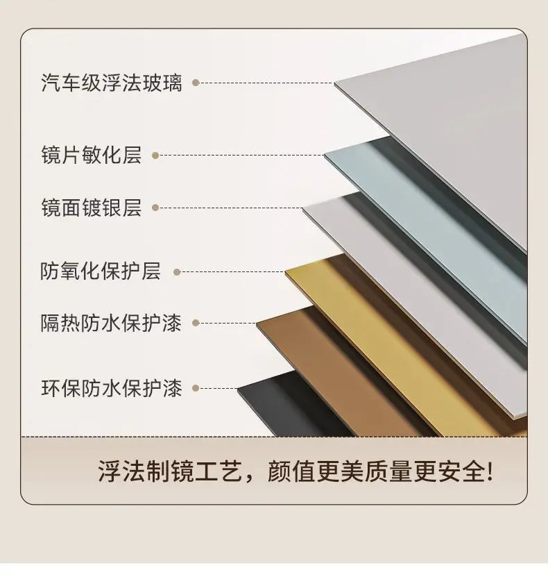 Mirror Floating Bathroom Cabinet Sink Drawer Shelves Vanity Bathroom Cabinet Modern Storage Armoire De Rangement Accessories