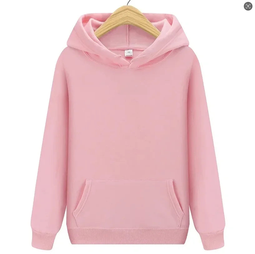2025 new autumn hoodie fashion  color hooded loose sports sweater large comfortable casual couple pullover comfortable sweater
