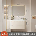 Mirror Floating Bathroom Cabinet Sink Drawer Shelves Vanity Bathroom Cabinet Modern Storage Armoire De Rangement Accessories