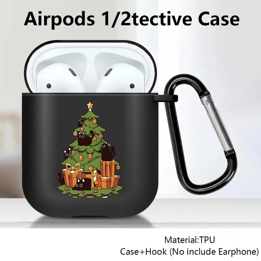 Case For Airpods 1 Pro2 4 Pro Pro3 2 3 Earphone Cases Cover Cartoon Cute Cat